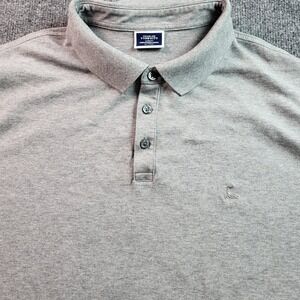 Charles Tyrwhitt Jermyn Street London Gray Polo Shirt Mens 2XL